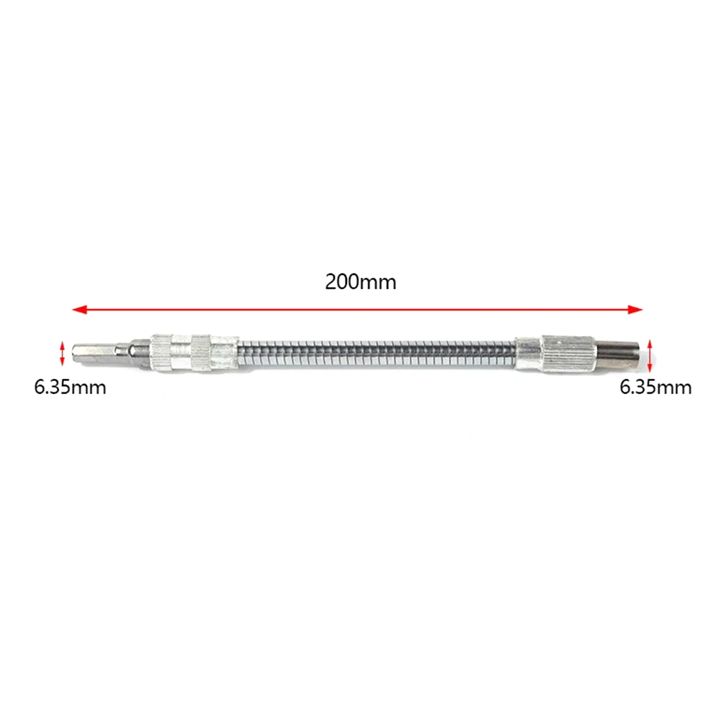 

Electric Screwdriver Extend Rod 1/4 Hex Flexible Shaft Bit Holder 150-400mm Impact Driver Ratchet Screwdriver Manual Tools