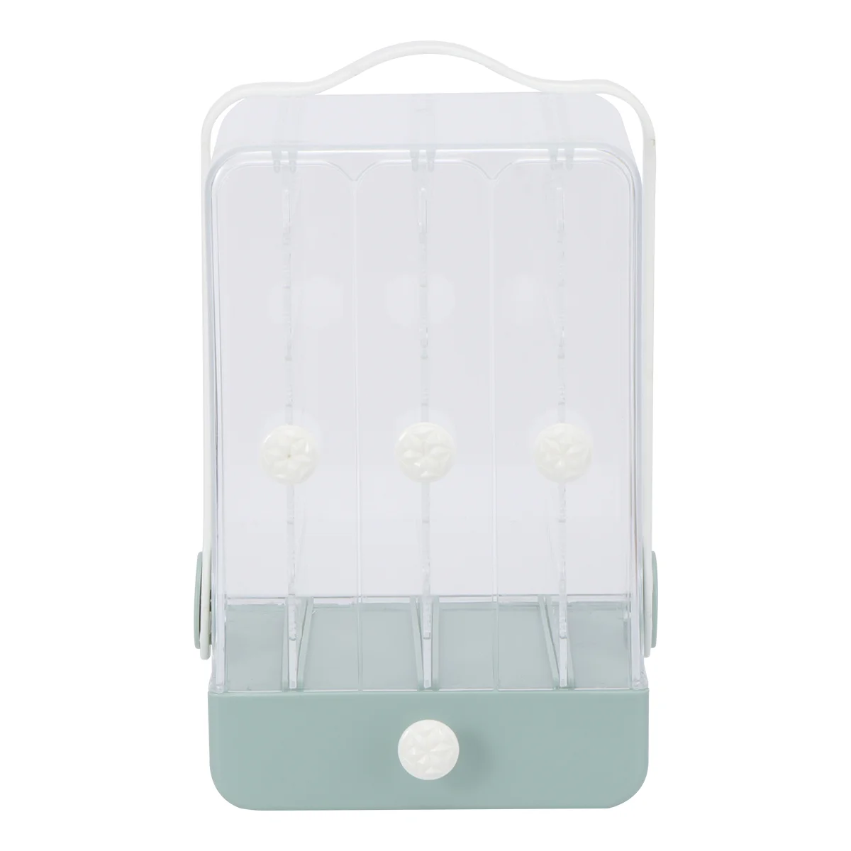 

1pc Transparent Jewelry Storage Box Jewelry Holder Necklace Organizer