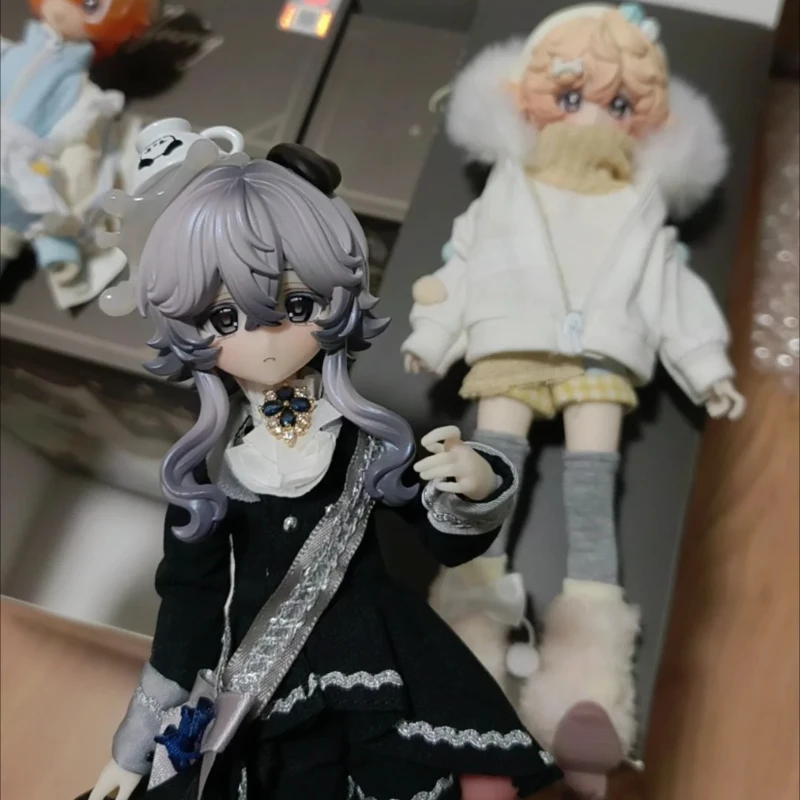 Фото Оригинальные куклы Mirai в коробке, серия Furry, 1/8 BJD, аниме-фигурка, модель персонажа, украшение для стола, коллекционная игрушка, подарок №3