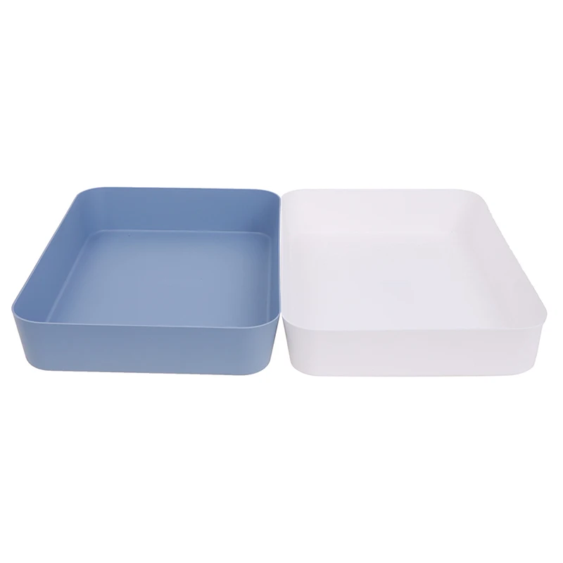 

1 PC Creative Drawer Cosmetics Organiser Dividers For Boxes Clothes Organizer Tray Plastic Stationery Data Cable Storage Box