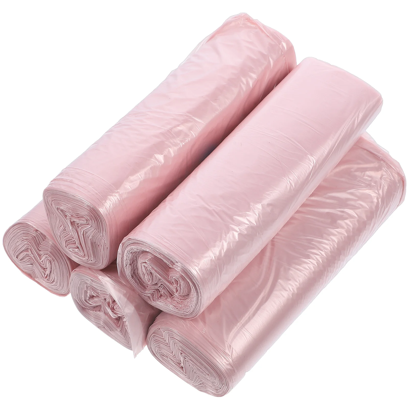 

5 Rolls Thick Garbage Bedroom Trash Bags Large Bathroom Polyethylene Kitchen Disposable