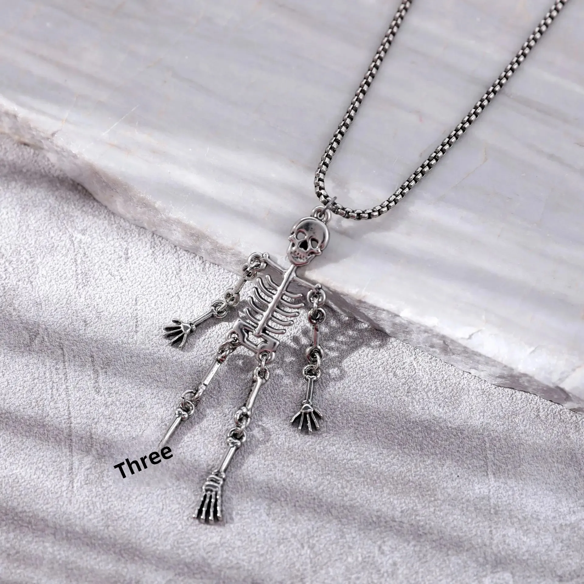 Уникальное винтажное мужское кольцо из сплава серебра с черепом кулон модные