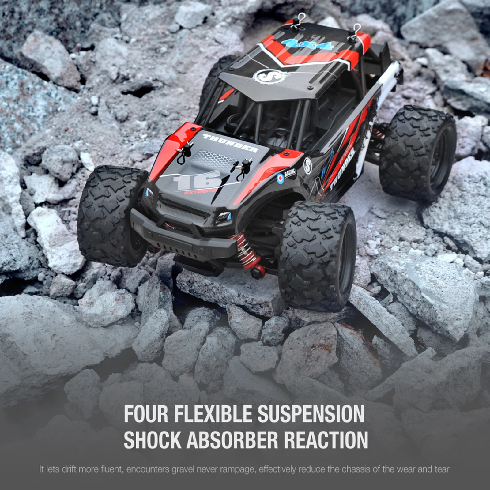 

Remote Control Off-Road Trucks DIY RC Car Vehicle Model for Children Christmas Birthday Holiday Party Gifts