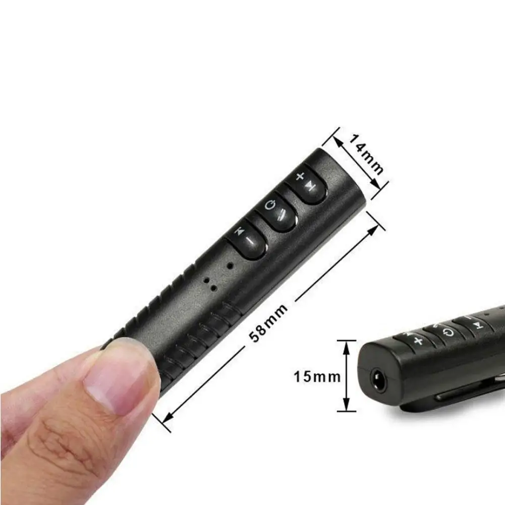 AUX Bluetooth-совместимый аудиоприемник Автомобильный USB мини 3.5 мм приемник Bluetooth
