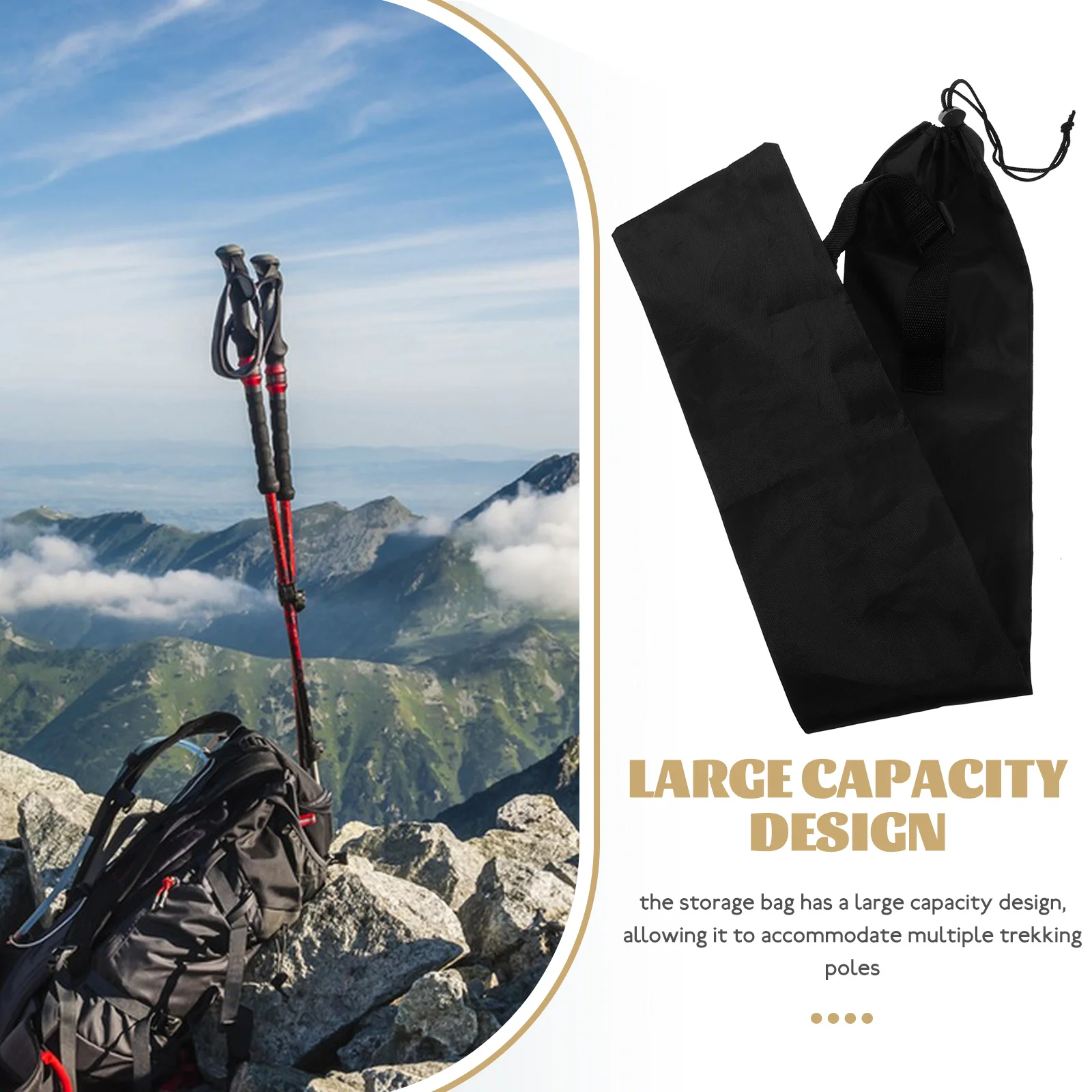 Сумка-багги Alpenstock сумка для переноски трекинговых палок хранения тростника