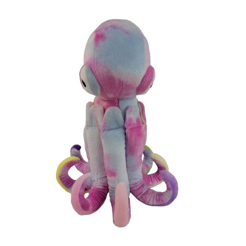 

30 cm Simulation Colorful Octopus with Large Size Stuffed Animal Interactive Doll Claw Machine Supply Kids Party New Dropship