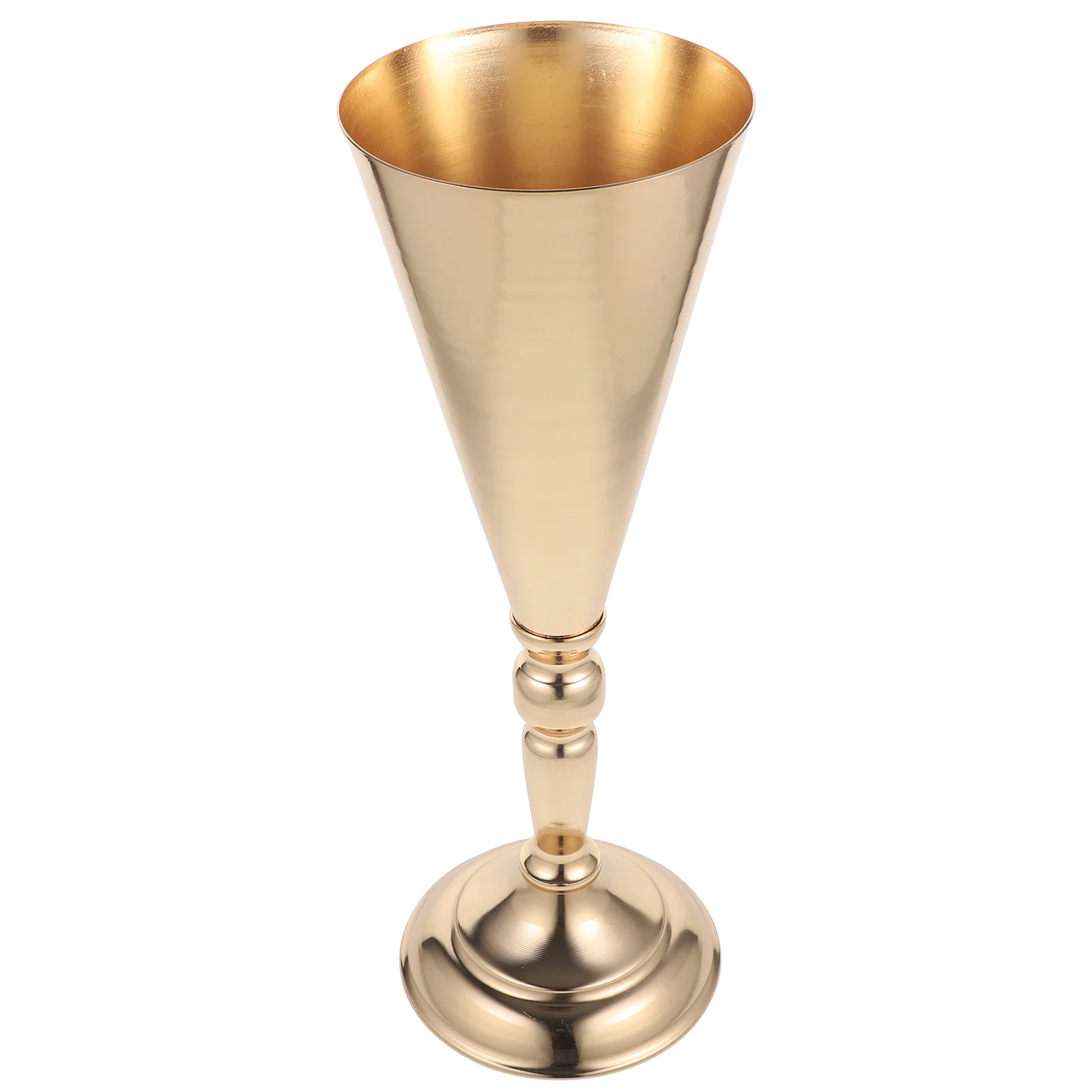 

Decorative Vase Desk Decoration Metal Storage Holder Small Flower Vases Centerpieces Holders