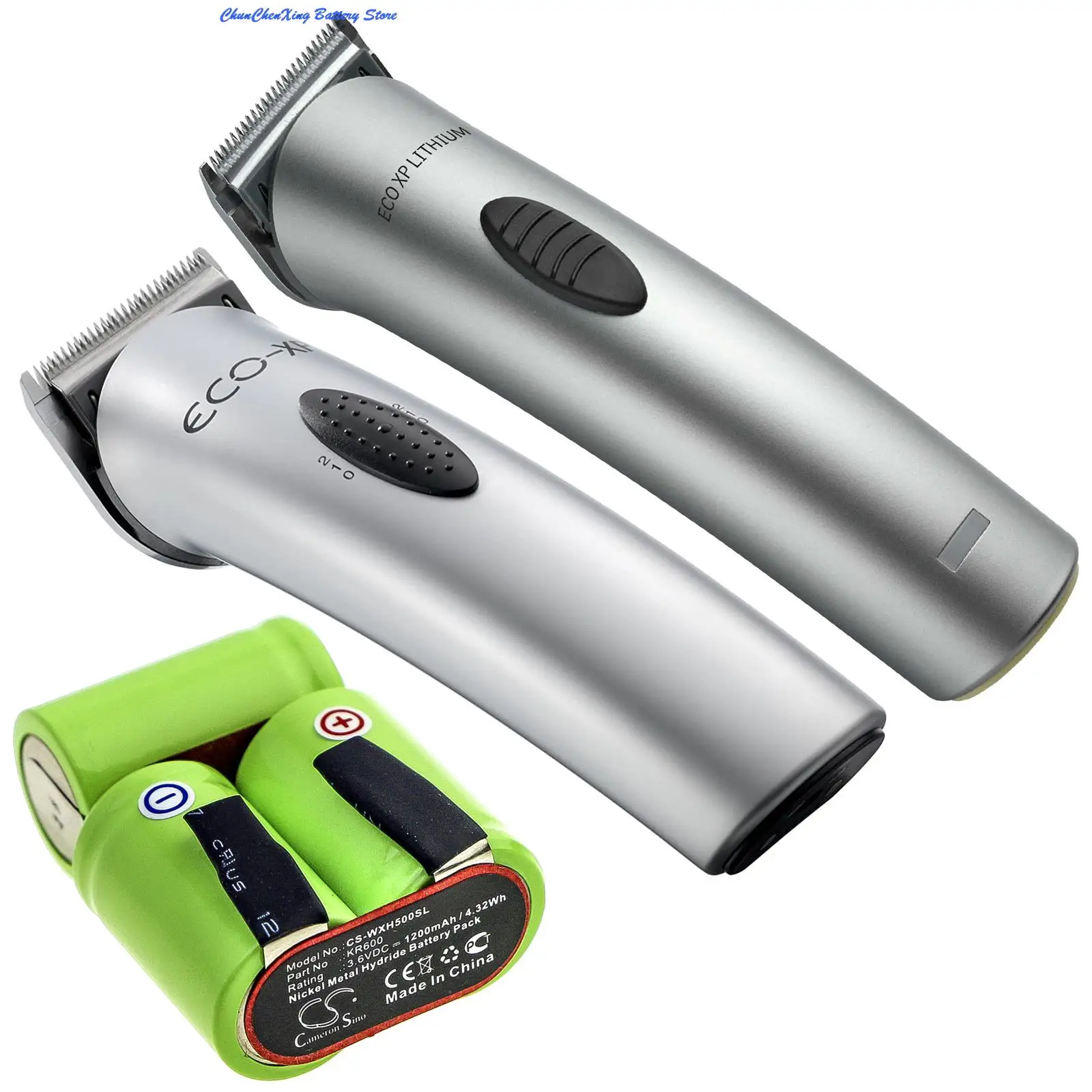 Фото Аккумулятор для бритвы емкостью 1200 мАч для Tondeo ECO XP, ECO XP Profi, KR600 для Wella Xpert HS50 №2