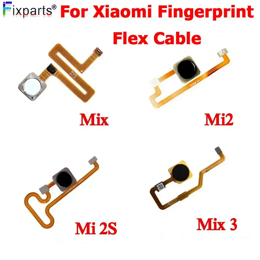 

For Xiaomi Mi Mix FingerPrint Sensor Button Touch ID Scanner Key Flex Cable Ribbon For Xiaomi Mix 2 Mix 3 FinerPrint Button
