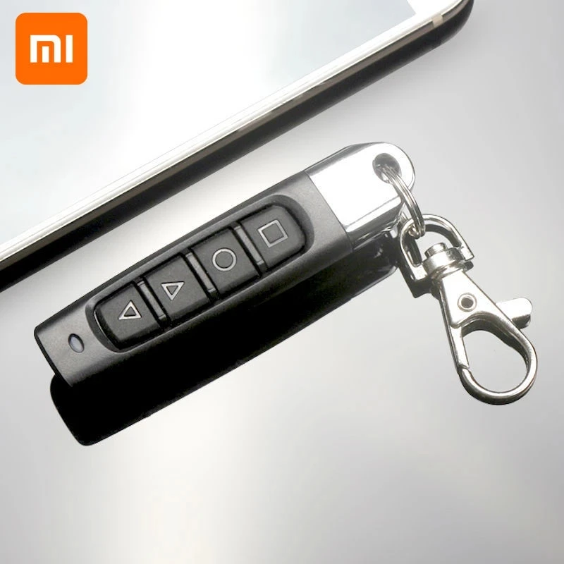 

Xiaomi 433MHZ Remote Control 4 Channe Garage Gate Door Opener Remote Control Duplicator Clone Cloning Code Car Key
