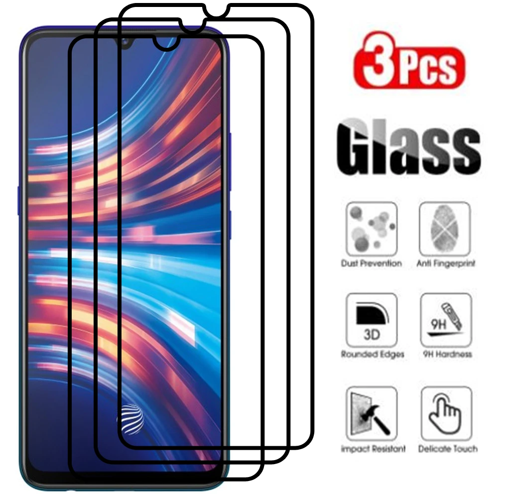 

Полное покрытие для Vivo V21e V21 4G 5G Y20 Y31 2021 V17 Neo чехол Защитное стекло для Vivo V 21 V 21e V 17 закаленное стекло