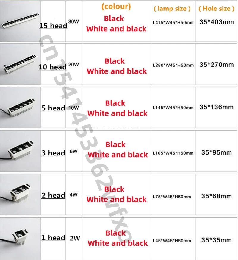 Светодиодные потолочные светильники с регулируемой яркостью 2w4w6w10W20W30W