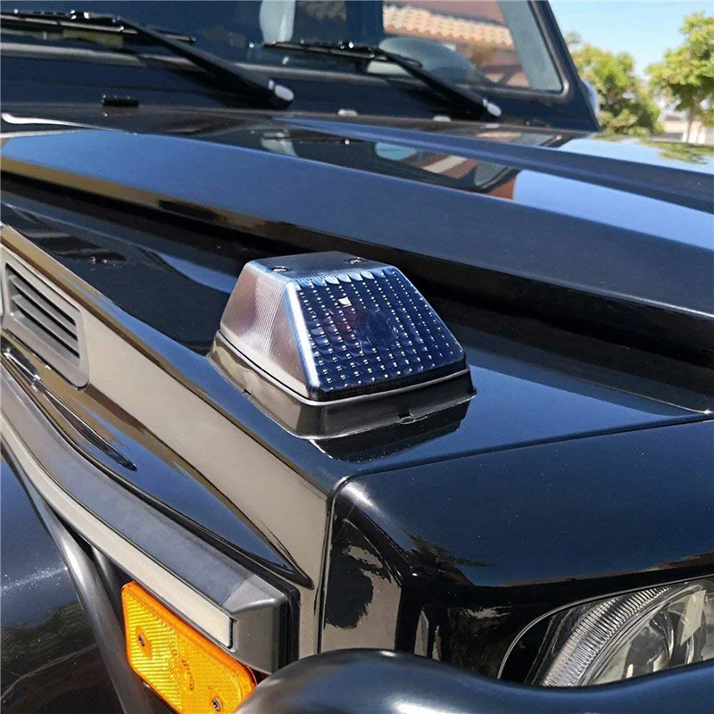 8X автомобильные глянцевые черные передние указатели поворота для Mercedes Benz W463 G-Class