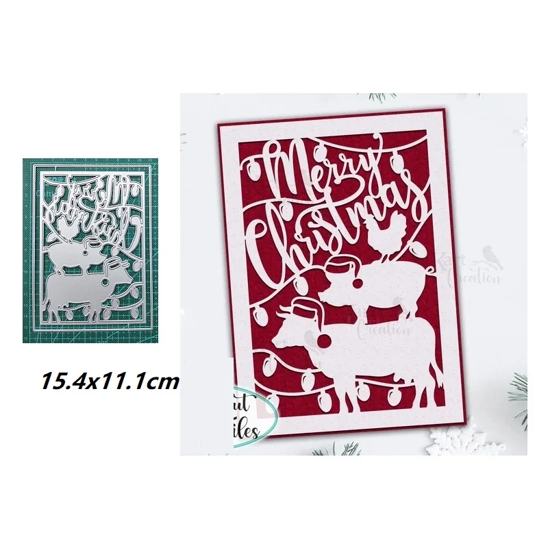 

Пресс-формы Новое поступление 2022 Рождественский колокольчик металлические штамповки для скрапбукинга материал