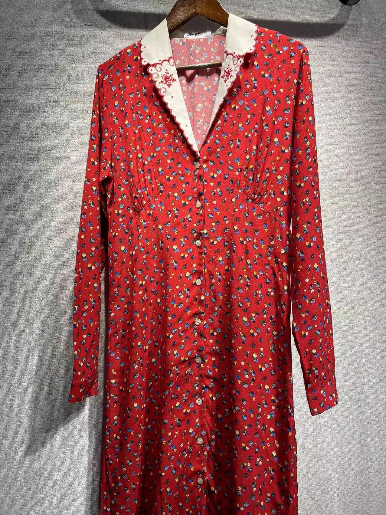 Женское повседневное мини-платье с цветочным принтом винтажные осенние платья