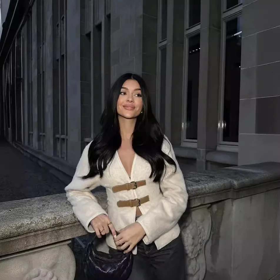 2024 весенний новый стиль винтажная свободная посадка повседневная женская куртка