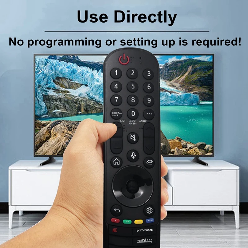 Замените MR23GA AKB 76043107 Голосовой пульт дистанционного управления для Smart TV OLED QNED B3 C3