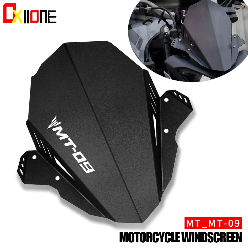 

For YAMAHA MT-09 MT 09 MT09 FZ09 FZ 09 2017 2018 2019 2020 2021 Motorcycle Parts Windshield Wind Deflector Windscreen Windproof