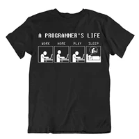 humor joke computer networking programmer life mens t shirt short sleeve 100 cotton casual t shirts loose top size s 3xl