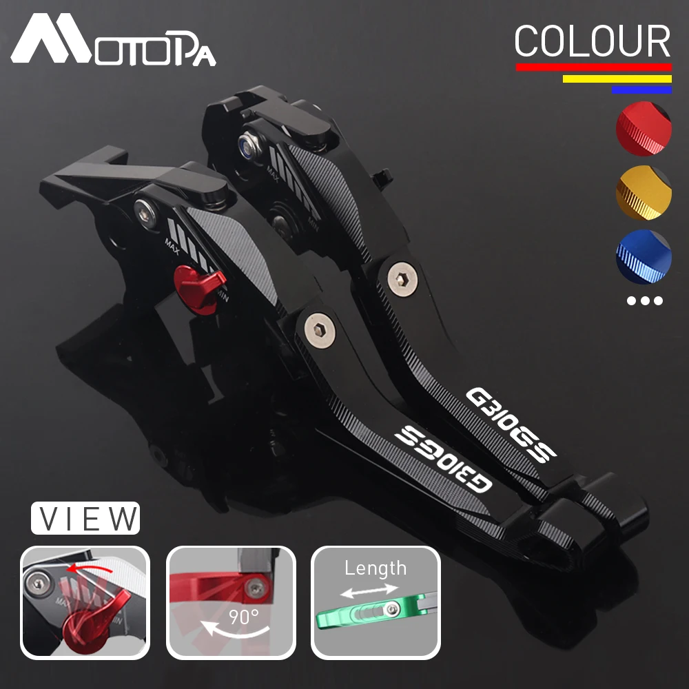 

G310GS складные 5D рычаги тормозной муфты для BMW G310GS G310 GS G 310 GS 2017-2023 аксессуары для мотоциклов Регулируемый выдвижной