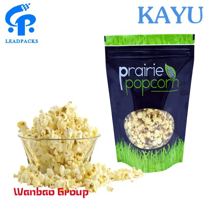 

Cheap Custom Logo Snack Food Packaging Plastic Popcorn Packing Bag