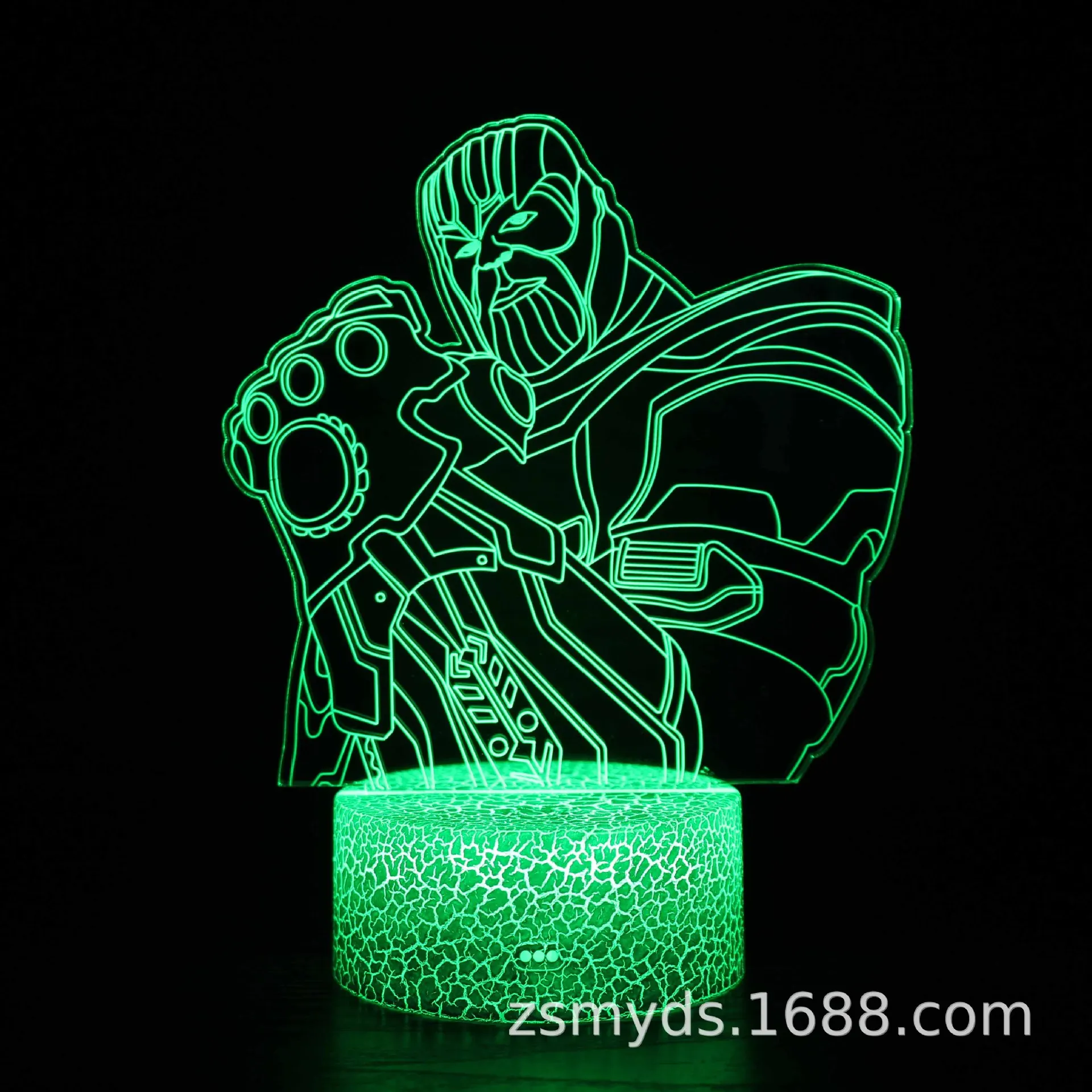 

Disney Captain-America Avengers Hulk Thor Series 3d Light for Kids LED Night Light for Children Bedroom Decortion Table Lamp