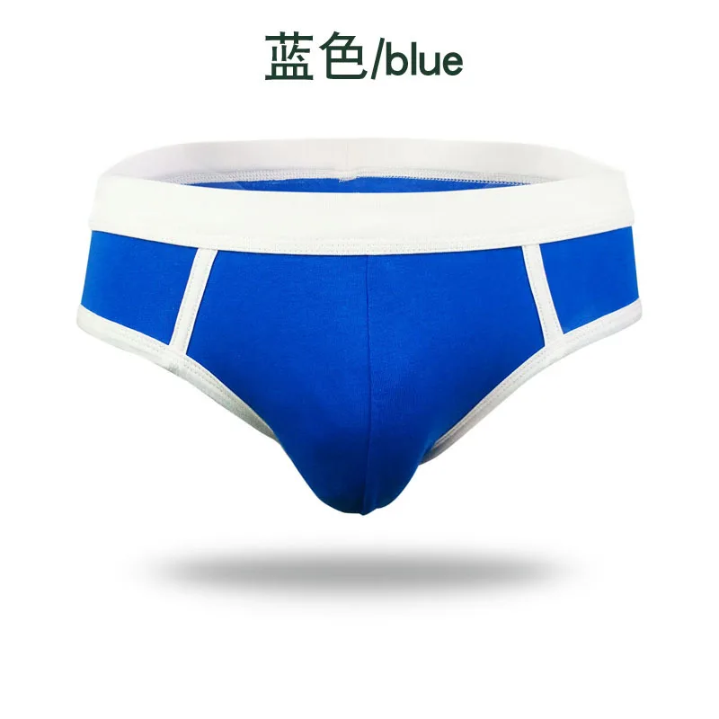 

Хлопковое Мужское нижнее белье, сексуальные облегающие трусы, внутренняя отделка, горячее женское нижнее белье
