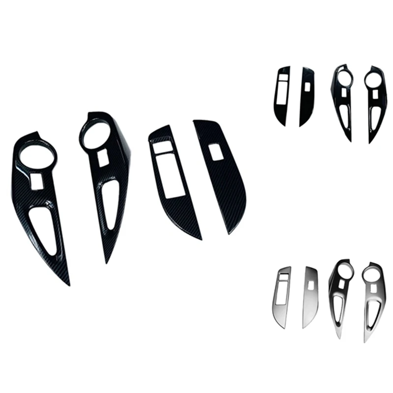

For Toyota Corolla Cross 2020 2021 2022 Car Window Lift Switch Panel Cover Sticker Trim