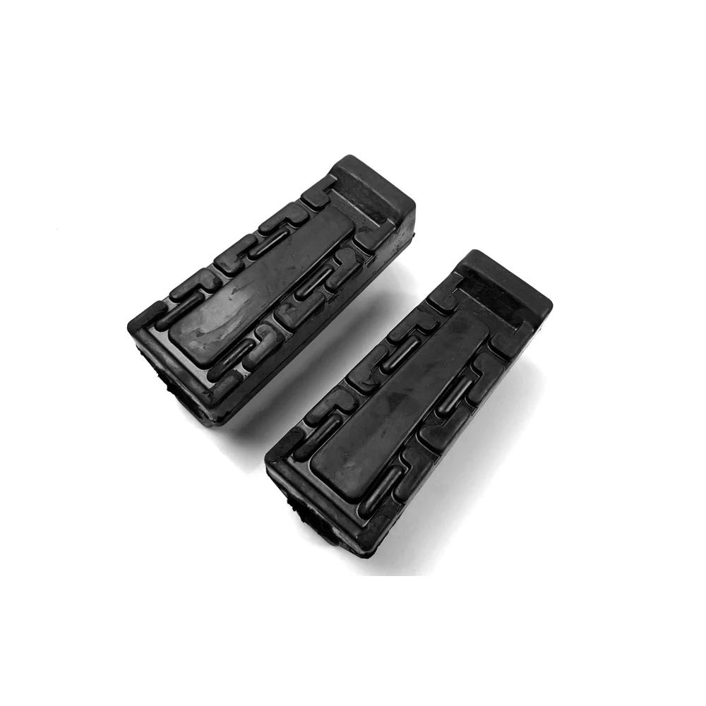 2 шт., черные передние подставки для ног, подножки для руля Yamaha YBR 125, высокое качество