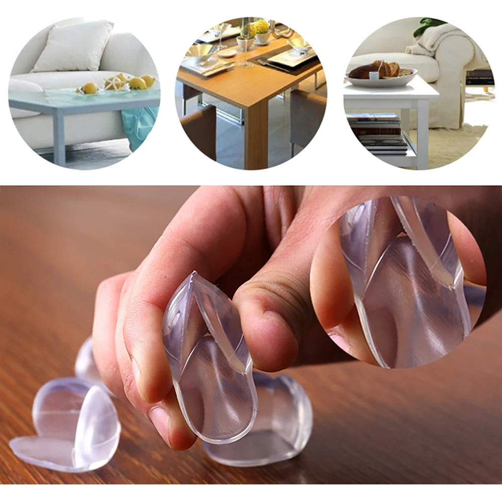 

Silicone Table Corner Protector Edge Protection Cover Child Baby Safety Silicone Protector Children Anticollision Edge Guards