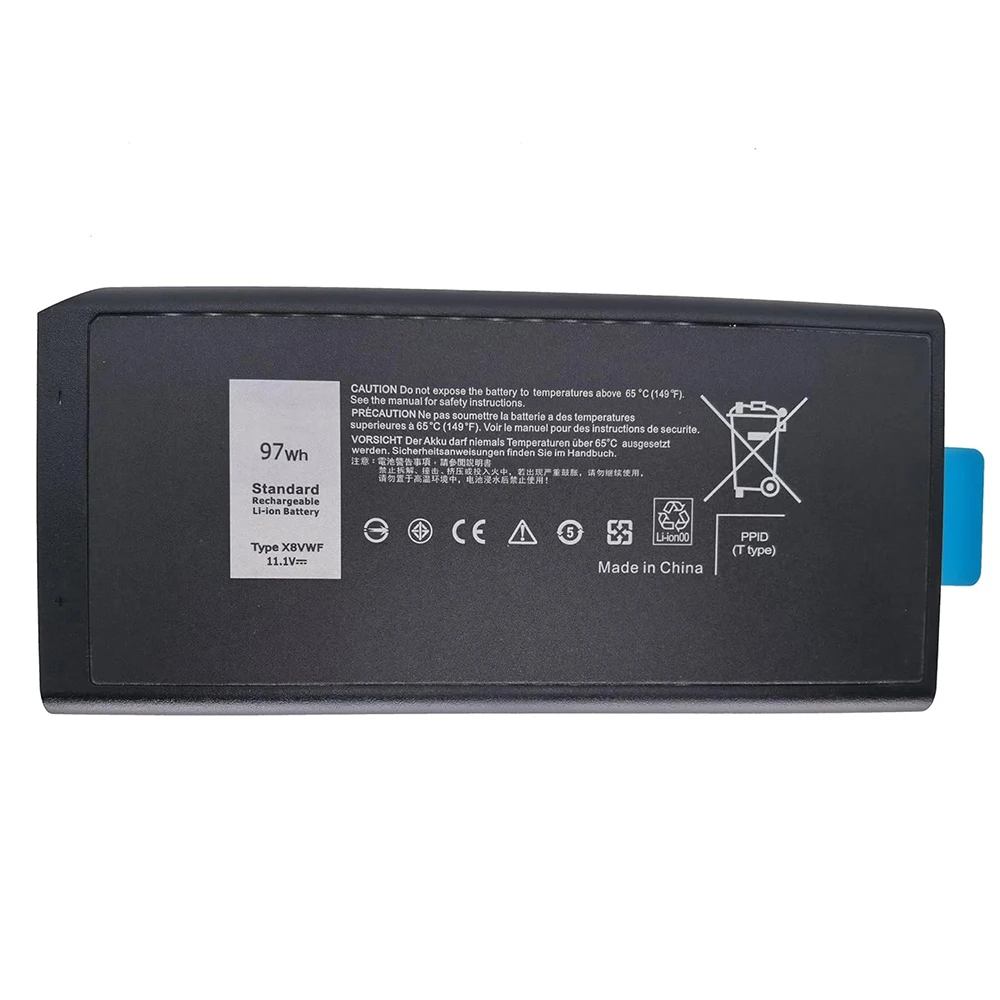 X8VWF Аккумулятор для ноутбука Dell Latitude 14 Rugged Extreme 5404 5414 7404 7414 E5404 E7404 4XKN5 DKNKD VCWGN CJ2K1 5XT3V