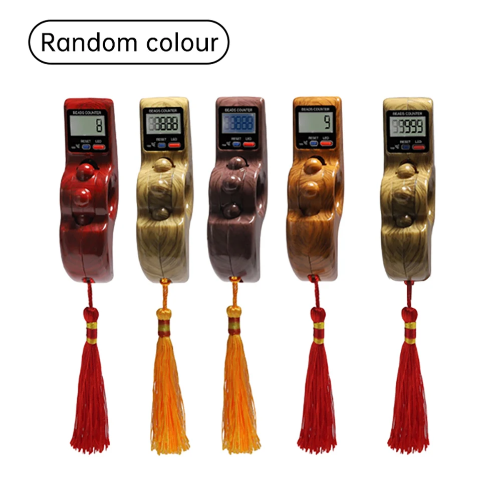 

0-99999 Ручной цифровой счетчик сто звуковых напоминаний электронный счетчик для подсчета чисел светодиодный деревянный циферблат случайный цвет