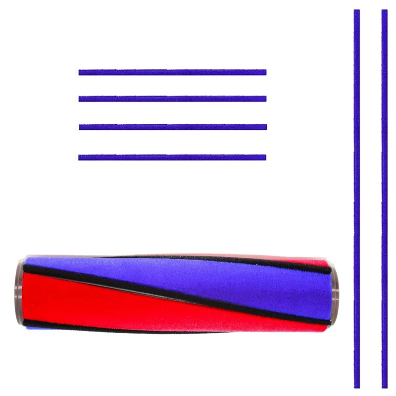 

Roller Brush Brush Kit For Dyson V6 V7 V8 V10 V11, Soft Roller Accessories, With 6 Felt Strips, Cleaning And Dust Removal