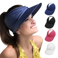 2022 new beach sun hat elasticity womens summer hat casual womens outdoor sports empty hat gorros para ni%c3%b1a