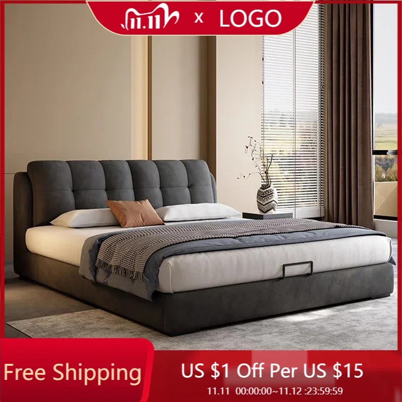 Большие массивные деревянные кровати ленивая платформа гостиная роскошные