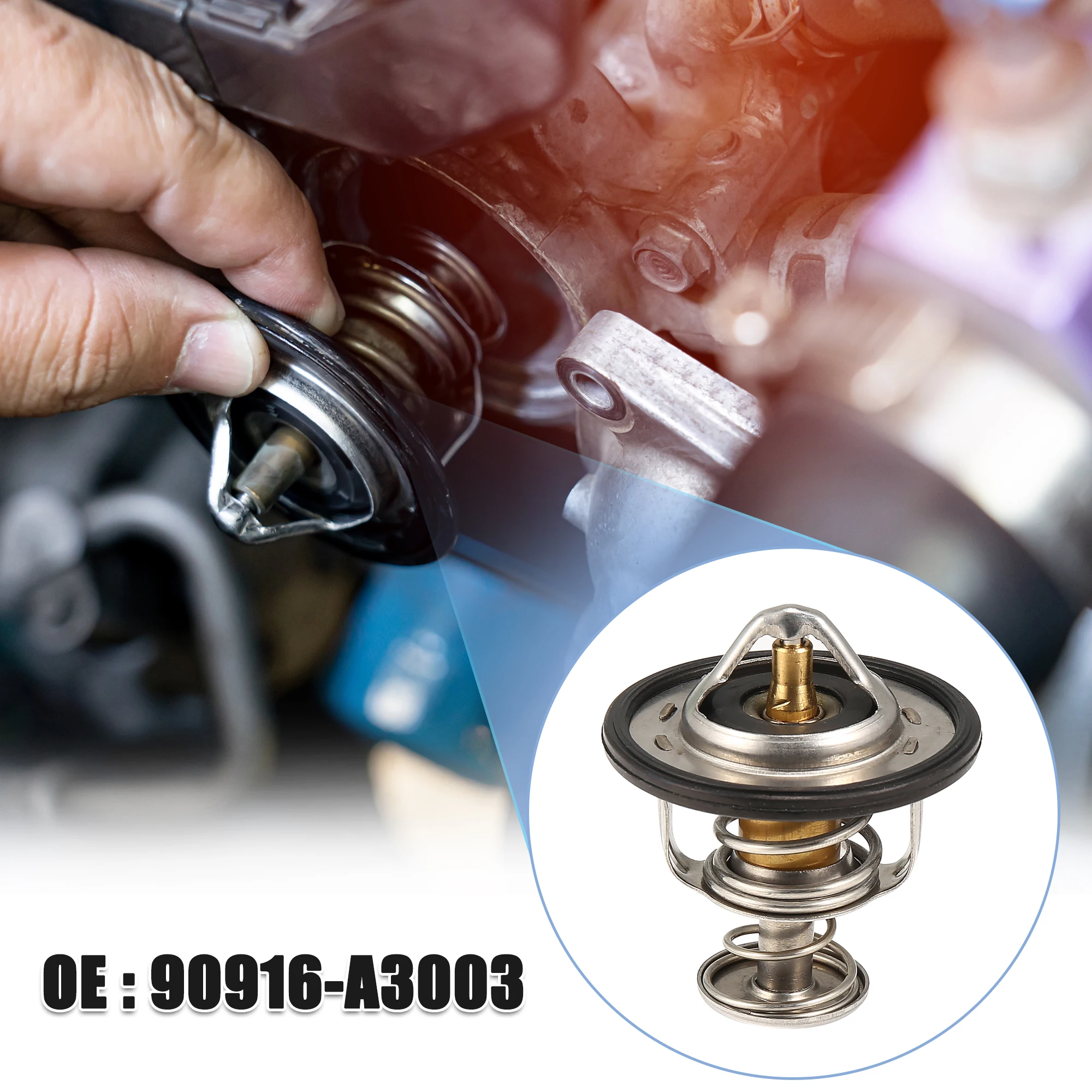 Термостат охлаждающей жидкости для автомобильного двигателя X Autohaux 90916-A3003 Toyota RAV4