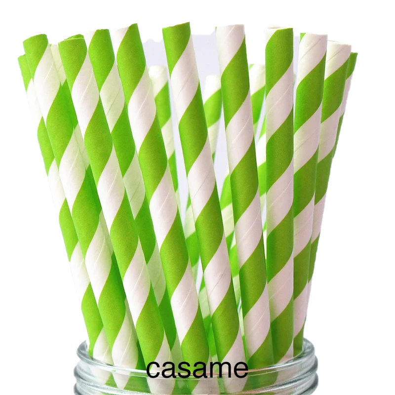 

Одноразовые мерцающие соломинки Casame 25 шт.