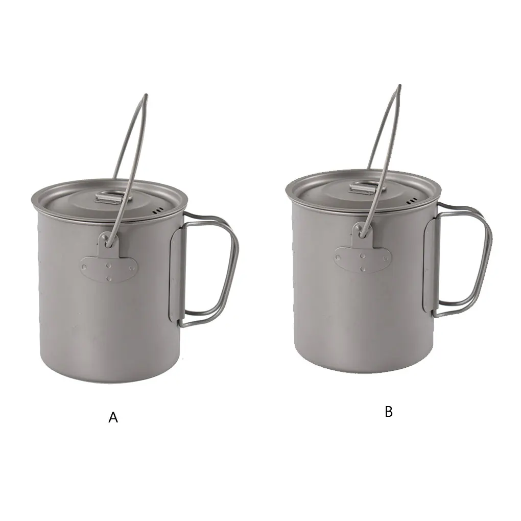 

Camping Mug Outdoor Portable Drinking Jug Tourist Cup Washable Reusable Hanging Cooking Drinkware Coffee Cookware
