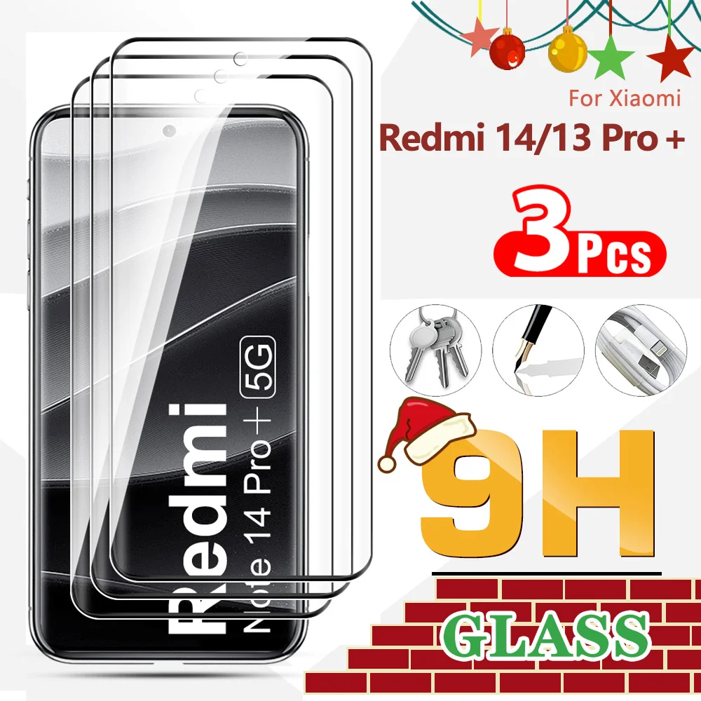 3 шт. Readmi note14proplus 13 Pro + 5G HD защитная пленка для экрана Xiaomi Redmi Note 14 Plus 13ProPlus 2024