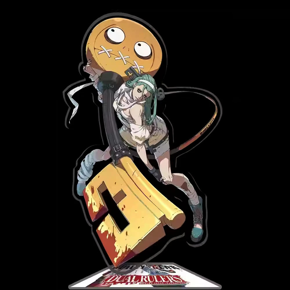 Аниме GUILTY GEAR STRIVE: DUAL RULERS Ky Kiske, акриловая подставка, фигурка, дисплей Sol Badguy, очаровательная мультяшная настольная модель, тарелка (art.: 3920cdeff5fd2) - 3920cdeff5fd2