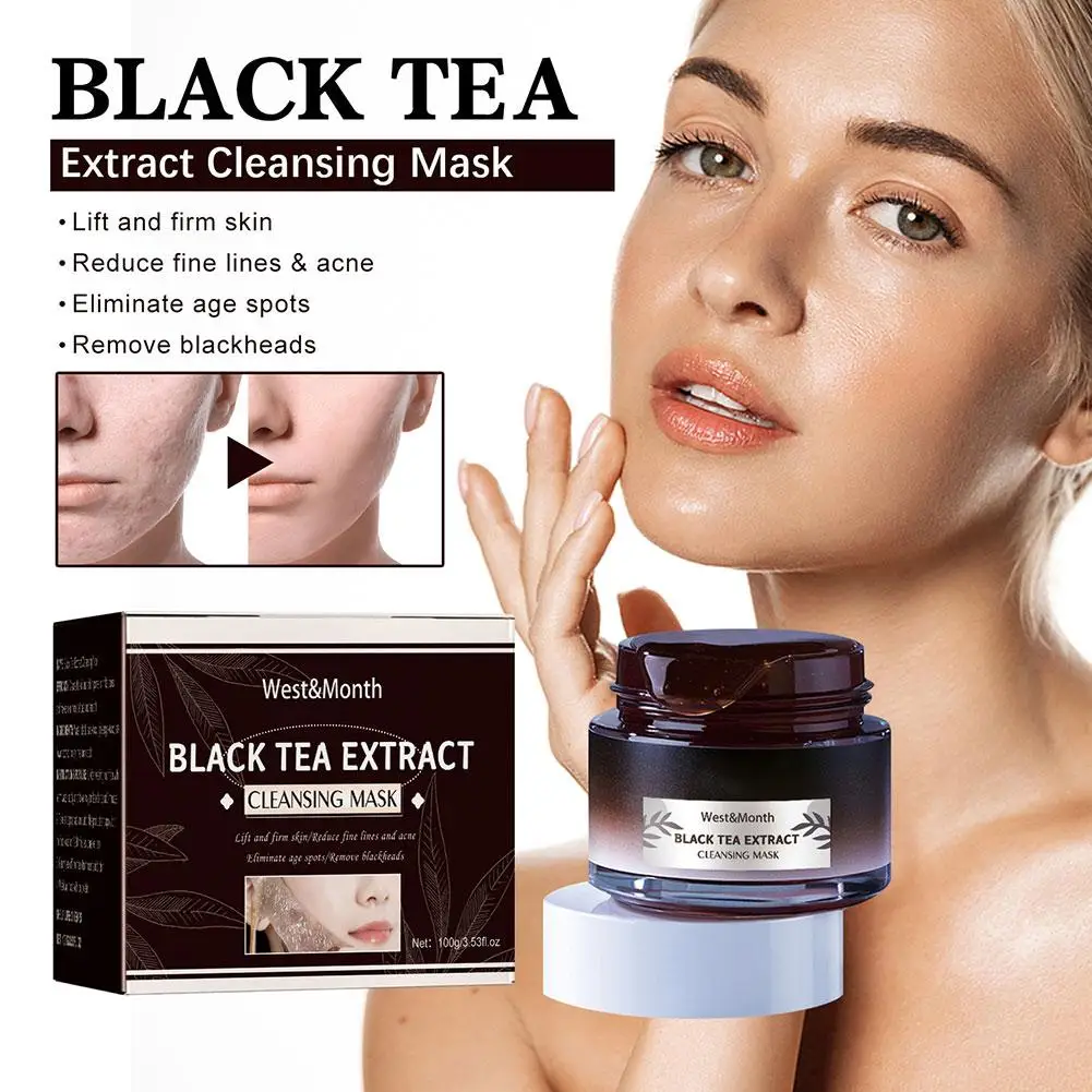 

Black Tea Tear-off Mask Cleans Pores And Removes Blackheads Excess Oil And Pores Cleansing Skin Oil Reduces In Mask Cleans K2N1