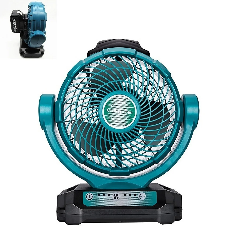 New Power Tool Fan For Bosch For Makita BL1415 BL1430 For Milwaukee 14.4V 18V 20V Li-ion Battery Fan For Dewalt DCB200 DCB205