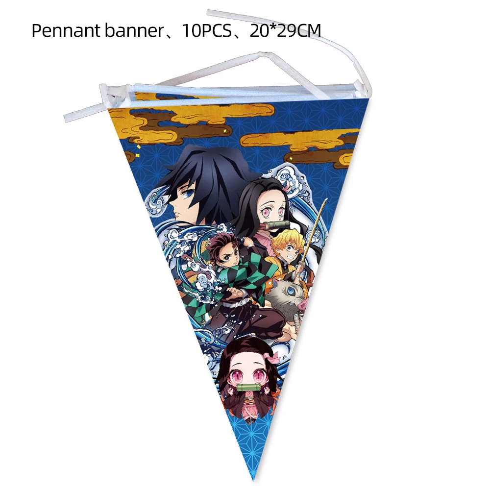 Горячая Распродажа модель Kimetsu No Yaiba украшение для детской вечеринки рассекающий