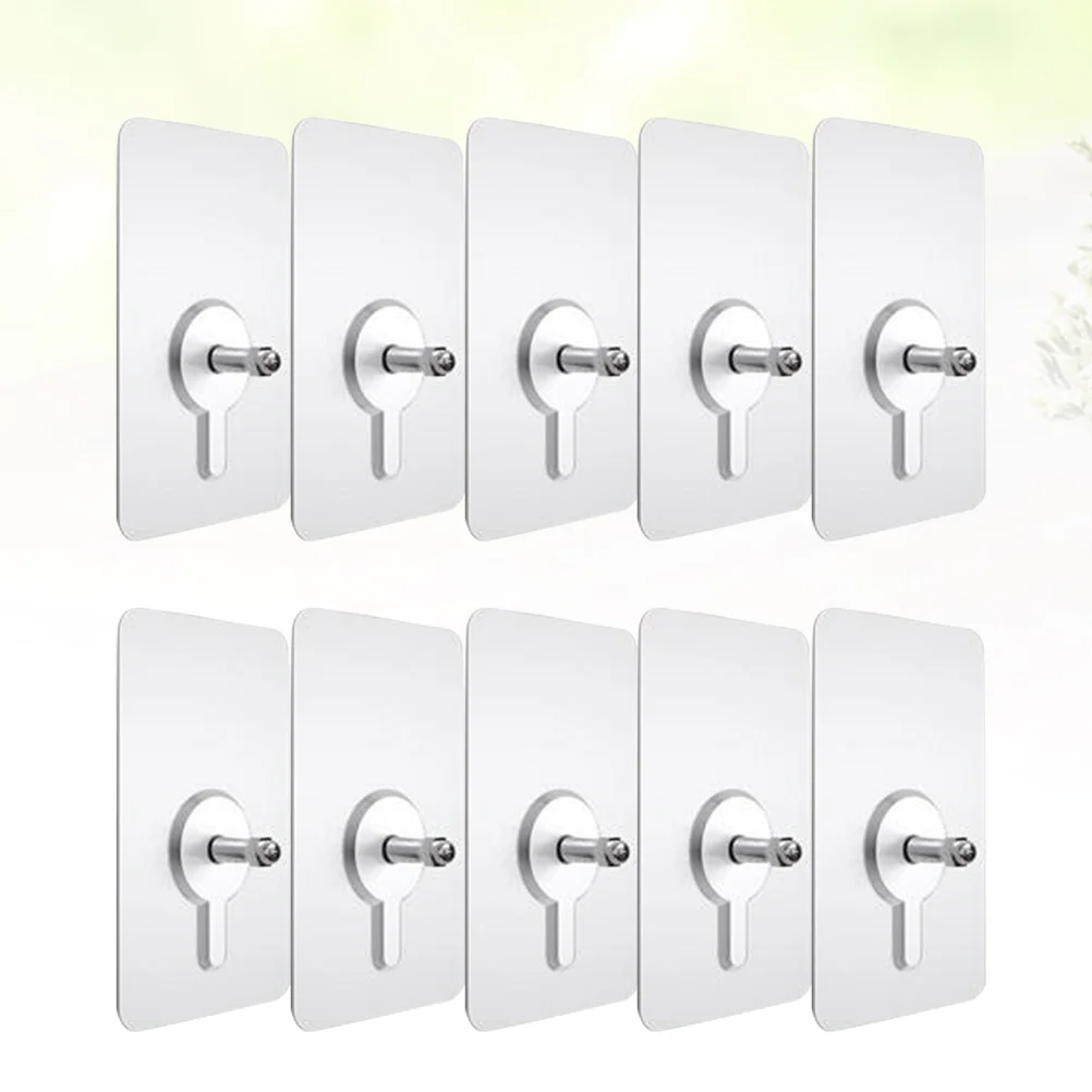 

Hooks Hook Picture Hanging Adhesive Wall Hanger Traceless Hangers Sticky Kit Drywall Trace Non Invisible Pictures Nail Shower