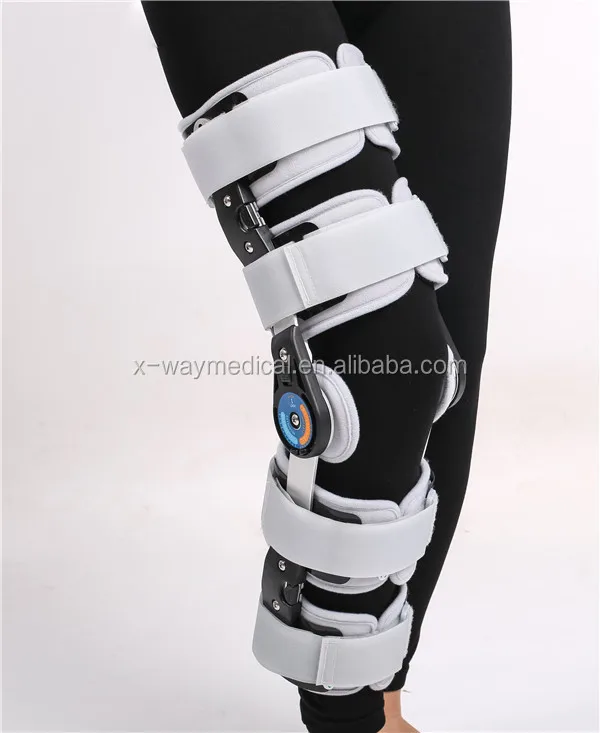 Лучший Регулируемый ортопедический бандаж на колено для восстановления