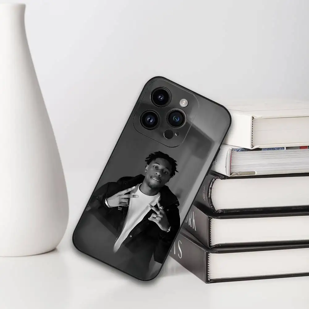 Фото Чехол для телефона T-Tiakola Rapper для IPhone 16,15,14,13,12,11,XS,XR,X,8,7,Pro,Max,Plus,mini Силиконовый черный чехол №2
