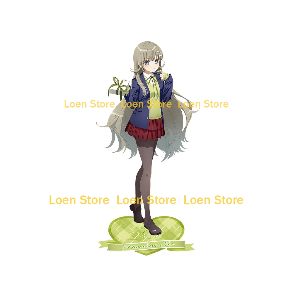 Фото VTuber VSPO 2025: ограниченная серия ко Дню святого Валентина TACHIBANA HINANO KOMORI MET KURUMI NOAH ICHINOSE URUHA Аниме Акриловая подставка №2