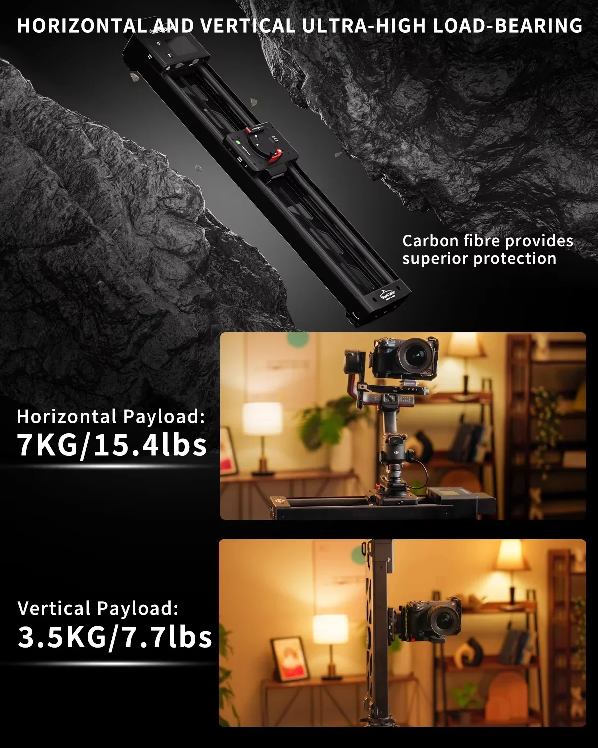 IFOOTAGE Nano II 660 Mini Shark Slider моторизованная камера Dolly Track видеостабилизатор рельс