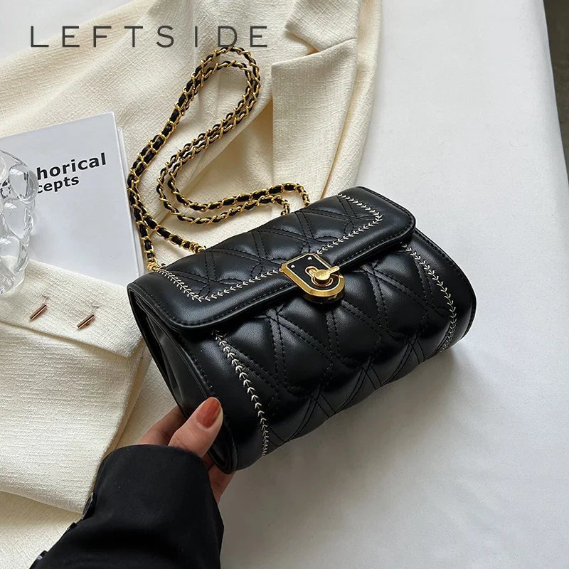 

Маленькие женские сумки через плечо с клапаном, новинка весны 2023, новейший тренд, дизайнерские сумки на плечо с цепочкой и кошельки