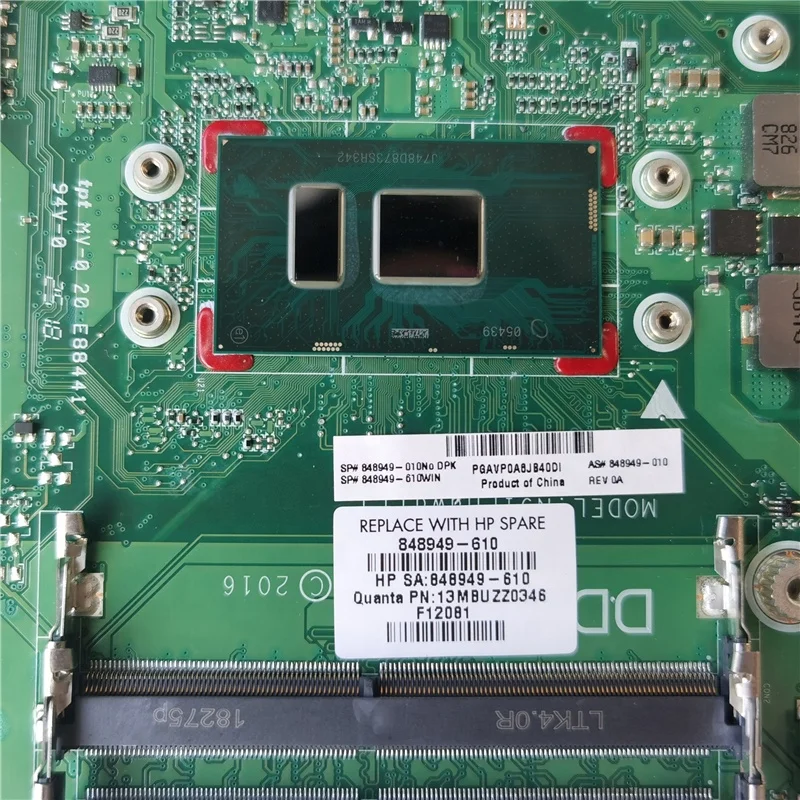Для HP 848949-610 848949-010 DA0N91MB6D0 I5-7200U материнская плата все-в-одном 24-G 22-B |